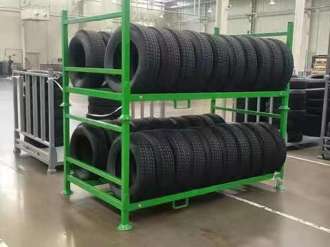 Custom tire rack low MOQ