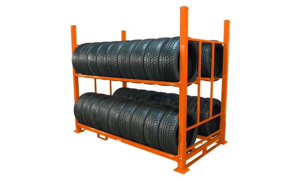 Doyble-Layer-Car-Tire-Rack-2