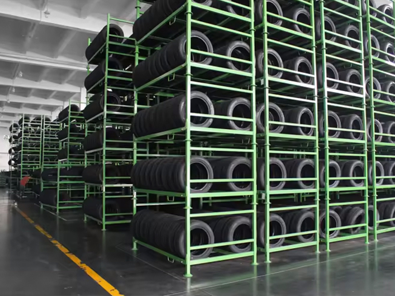 Folding Car Tire Rack -6