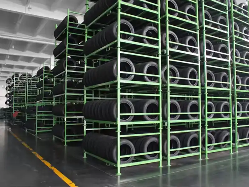 Folding Car Tire Rack -6