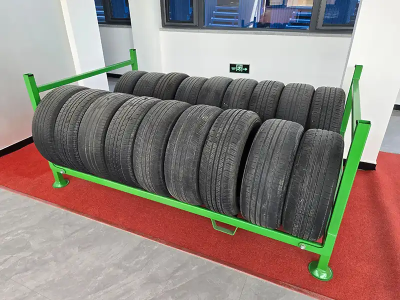 Foldable-Semi-Steel-Tire-Rack-3
